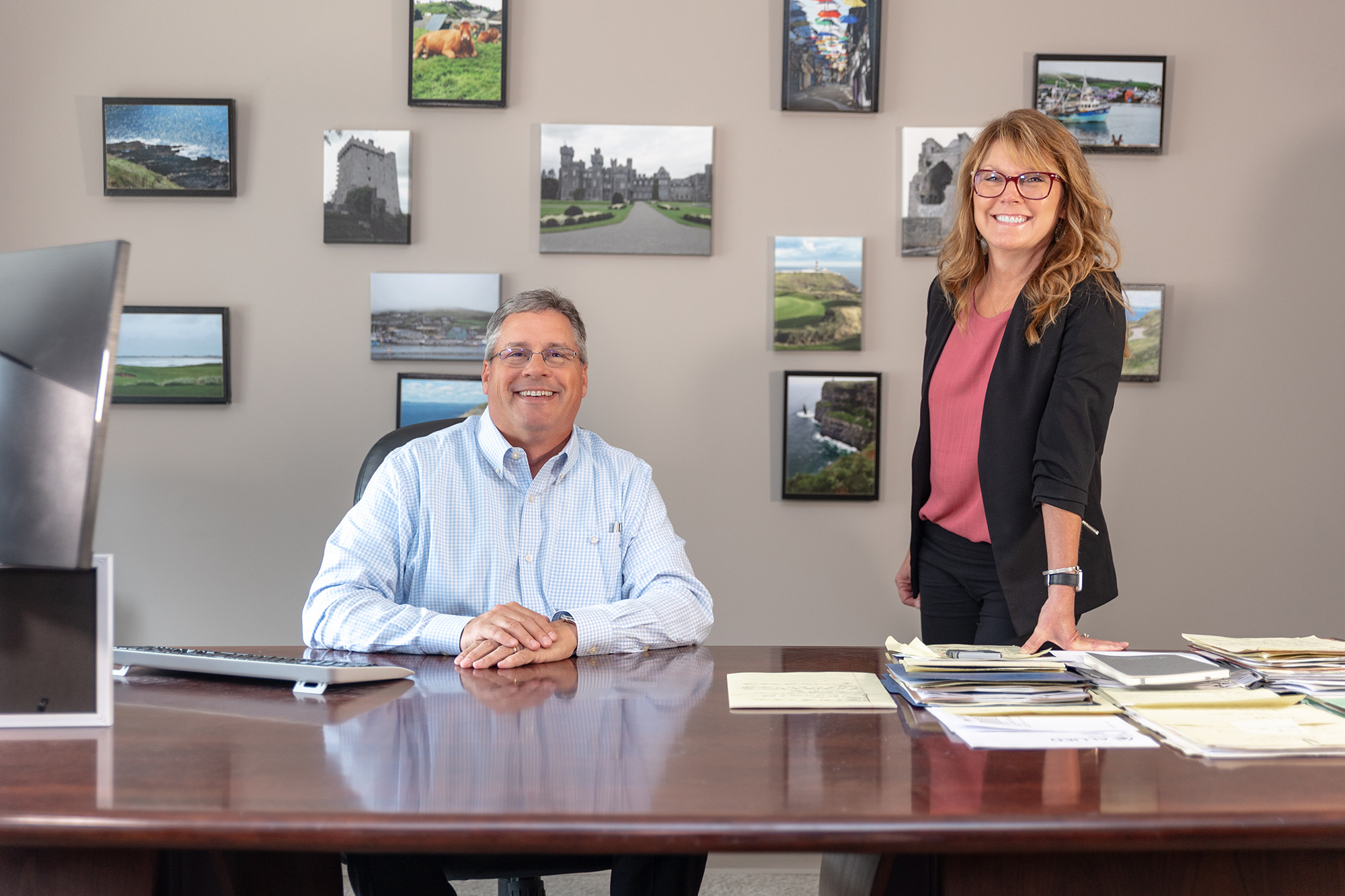 Jim Gothard and Kelly McKinley