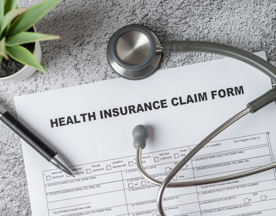 Health insurance paperwork